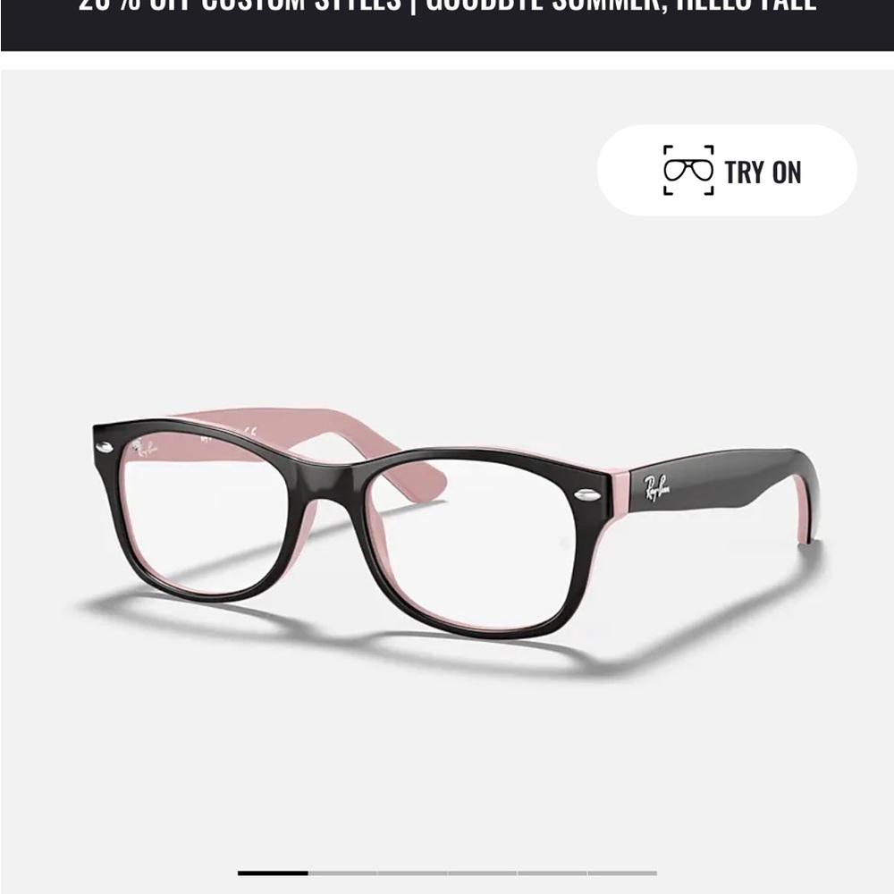 Ray Ban 1528 kids eyeglasses.